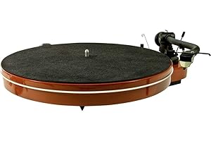 Ledermatte für Plattenspieler analogis Mat Six - Black