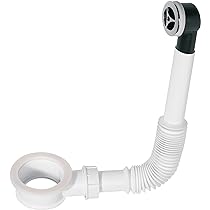 Tête De Trop-plein Pour évier De Cuisine – Plastique Blanc – Installation Sans Outil – Compatible Lavabos Ronds Et Carrés - 11