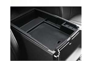 BIXUAN Aufbewahrungsbox kompatibel mit Kia Sorento MQ4 2020 2021 2022 2023 Armlehne Tray Mittelarmlehne Handschuhfach Sorento Organizer mit Antirutschmatte Mittelkonsole Ablagefach Sorento Zubehör