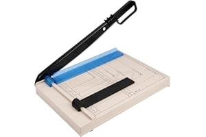 DLNXRUIS Taglia Carta,Taglierina Professionale Leggera,Taglierina Per Carta A4 Smontabile,Adatta Per Carta A4,A5,B5,B6,B7 Con Meccanismo A Leva