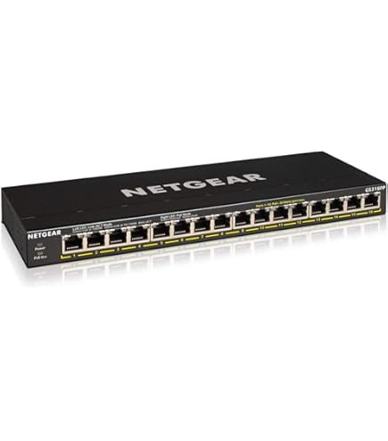Netgear GS108PP PoE Switch 8 portów Gigabit Ethernet LAN