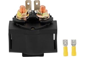 CYLETO Relais de Solénoïde de Démarreur pour KAWASAKI BAYOU 300 KLF300 4X4 2002 2003 2004 2005 ATV