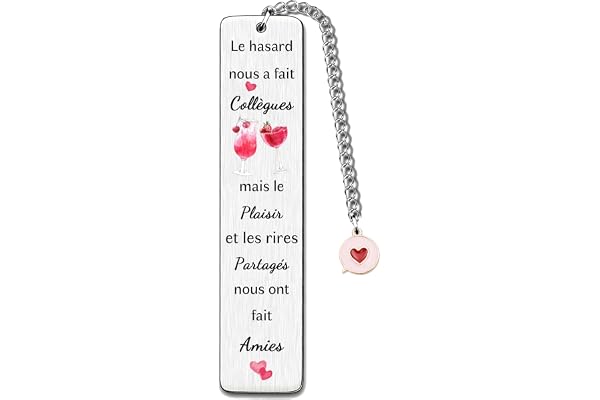 Marque-Page Meilleurs Amies Cadeaux D'anniversaire Pour Femmes Collègue Souvenir Motivation Noël Cadeaux Personnalisés Inspirants Thanksgiving Retiré Rappel Génial Bon Ami Toujours Amitié Spéciale