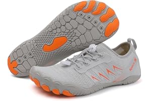 SNUGEASY Hike Footwear Barefoot Shoes Womens Mens Minimalist Wide Toe Zero Drop Shoes Breathable Fashion for Walking Weightlifting Rock Climbing Wrestling Boxing Trail Running