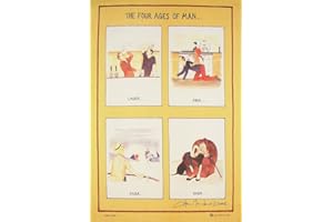Samuel Lamont The Four Ages of Man Cotton Tea Towel