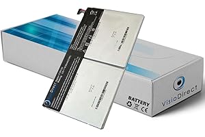 Visiodirect® Batterie Interne Neuve pour ASUS Transformer T100 T100T T100TA T100TAF T100TAM C12N1320 - Capacité : 5200mAh