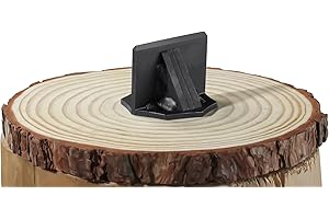 DRAGON RIOT Piccolo spaccalegna manuale nero, spaccalegna da ardere, robusto spaccalegna in acciaio, cuneo portatile per piccole stufe a legna e caminetti