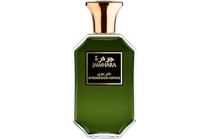 Jawhara Collection Amberwood Nomad Unisex Eau de Parfum, Ambery Fougère Fragrance, With Cardamom, Leather Accord & Labdanum, 100ml
