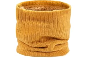 HGDGears Neck Warmer Windproof Thermal Knitted Snood Scarf for Men Women Thick Winter Cold Weather Knitted Circle Scarf for Outdoor Sports