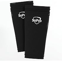 Parastinchi SoPro Ultra Leggeri Per Calcio - Unisex Adulti E Bambini Con Calzini Antiscivolo - Made In Germany - Foto 13