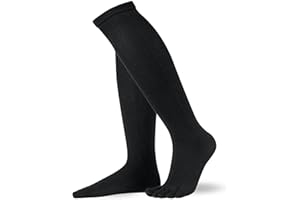 Knitido Essentials | Calze in cotone lunghezza ginocchio con dita separate