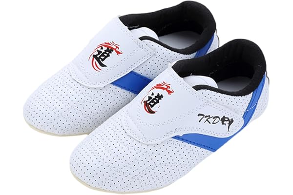 Chaussures De Sport De Taekwondo,Chaussures De Karaté Kung Fu Tai Chi,Chaussures De Taekwondo Pour Enfants,AntidéRapant LéGer Respirantes,Pour Taï Chi Kong Fu Boxe Karaté EntraîNement Unisexe