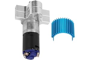 Dilwe RC Auto Verteilergetriebe, Metalltransferkasten Upgrade RC Zubehör für WPL Henglong C14 C24 B14 B24 B16 B36