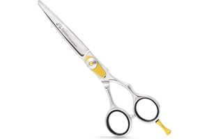 EQUINOX INTERNATIONAL Equinox Professional Hairdressing Scissors/Shears - (6.5 Inches) Adjustment Tension Screw, 100% Stainless Steel Barber Scissors