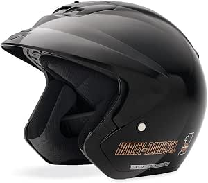 Harley Davidson Ultra Jet 3/4 Casco – EC 98207 – 05E : Amazon.it: Auto e  Moto