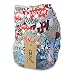 iZiv(TM) Newborn Organic Infant Waterproof/Adjustable/Reusable/Washable Pocket Cloth Diaper Fit Babies 0-3 Years(Bigbang)