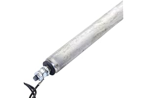 ANMETEC Magnesium Opferanode isoliert passend für Viessmann 7819651, Vitocell 100 V, 100 W, H 100, V 100, W 100, Ersatzanode für Warmwasserspeicher & Boiler, Schutzanode, Anodenstab