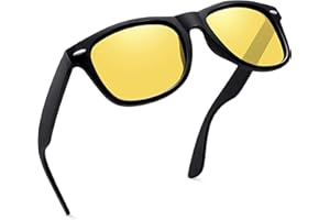 Joopin Lunettes de Soleil Carrées Polarisées Homme et Femme Lunette Solaire Classic Style Rétro pour Conduire Voyager