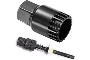 Mimoke Chiave per Cuscinetto Interno della Bicicletta, per Movimento Centrale Cuscinetto Interno 24 mm, 20 Denti, Strumento Antiscivolo 1/2 connettori