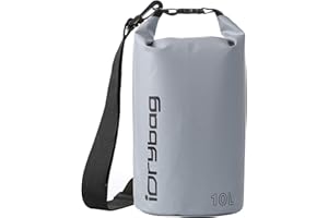 IDRYBAG DRYBAG Bolsas Secas para Kayak Impermeables 2L/5L/10L/15L/20L, Bolsa Seca Pequeña Impermeable Flotante, Saco Seco Impermeable para Paddleboarding y Viajes