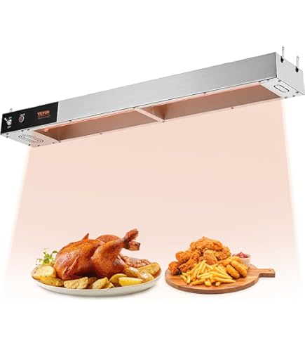 Lampada Scaldavivande Professionale Yaoyaoo - Per Ristoranti E Buffet A Temperatura Costante - Foto 7