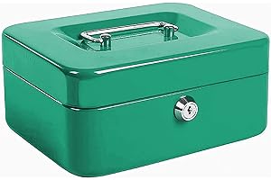 kippen 10333V1 - Cassetta Portavalori Verde, Dimensioni: 150X120X80 mm