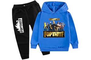 zhaojiexiaodian Sweat à capuche imprimé 3D unisexe pour garçons, sweat à capuche de jogging pour enfants, tenue hip hop streetwear