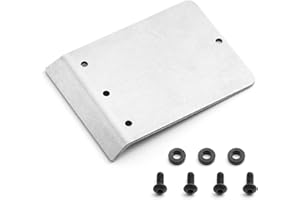 JOYSOG RC Roof Plate for Tamiya BB01 BBX BB-01 1/10 RC Metal Roof Upgrade Parts(Silver)