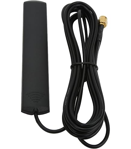 Antenne WiFi Yagi Double Bande 2.4GHz/5.8GHz 8 DBi - Directionnelle Extérieure, Câble 1.5m - 2