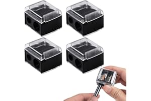 EYVRPAU 4 piezas sacapuntas universal,para maquillaje de ojos,lápiz de cejas,lápiz de labios,lapiz