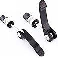 Bicycle Seatpost Clamp Aluminium Alloy Bike Quick Release Skrewer Seat Post Clamp Skewer Bolt for for MTB BMX Road Mountain Bike