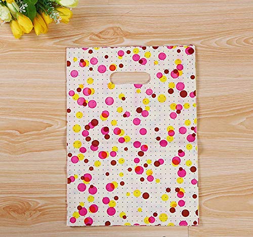 Preisvergleich Produktbild RFGTYBDD Exquisit 45 Teile / satz Bunte Punkte Tragbare Plastiktüten