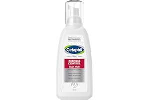 CETAPHIL Espuma Limpiadora Facial PRO REDNESS Control, para pieles con rosácea y tendencia al enrojecimiento, 236ML