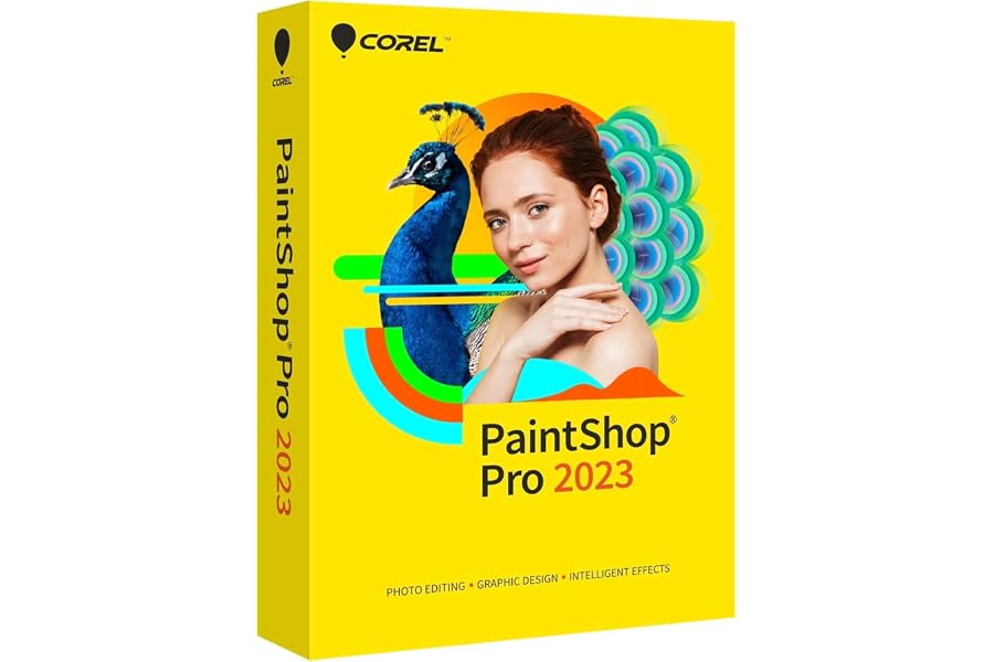 Corel PaintShop Pro 2023 Standard, Edición de Fotos, Entrega por correo