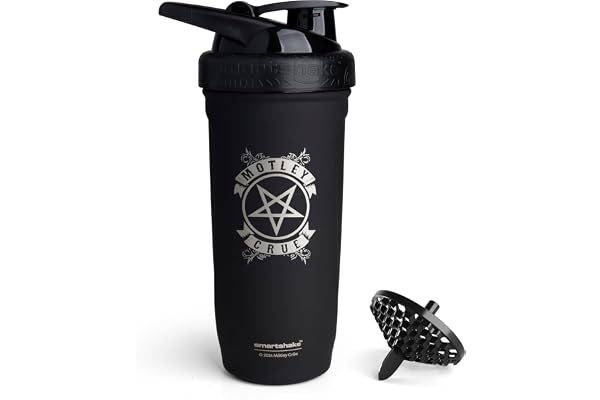 Smartshake Rockband Reforce Proteinshaker Rostfritt Stål 900 ml
