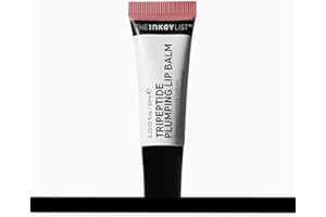 The Inkey List Tripeptide Plumping Lip Balm 10ml, Clinically Proven Plumping Tinted Lip Care, Hydrates Dry Cracked Lips, Vegan & Cruelty Free, Mocha Tint