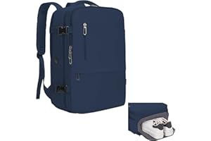 Xkdoai Zaino da Viaggio Aereo Bagaglio a Mano Borse da Cabina Zaini Casual 40x30x20 per Wizz Air EasyJet Zaino Porta Pc per Voli Lavoro Donna Uomo