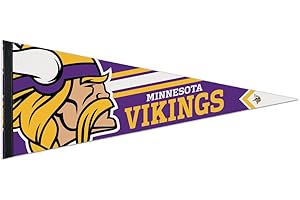 Wincraft NFL 14518115 Minnesota Vikings Premium Wimpel, 30,5 x 76,2 cm