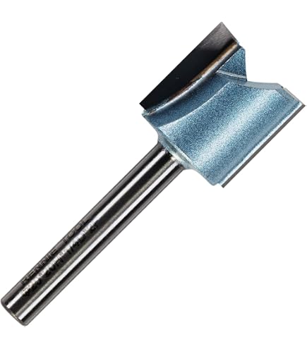 Fresa Faithfull FAIRB21 A Una Scanalatura In Metallo Duro 1/4'' 4mm: Perfetta Per Legno, MDF E Compensato - 4