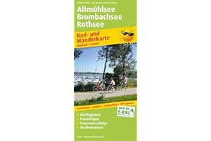 Altmühlsee - Brombachsee - Rothsee: Rad- und Wanderkarte mit Ausflugszielen, Einkehr- & Freizeittipps, wetterfest, reissfest, abwischbar, GPS-genau. 1:50000 (Rad- und Wanderkarte: RuWK)