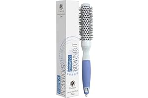 ‎OSENSIA Rundbürste klein- haarbürste rund für Frauen & Männer - Rundhaarbürste für Haarstyling wie im Salon, Rundbürsten Nasses & Hair Brush Trockenes Haar, Ionen Haarbürste styling burste (25 mm)