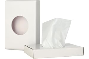 MEDI-INN+ 1 X Distributeur de Sac D'Hygiène Différentes Couleurs + 30 Pièce Sac Hygiénique pour Serviettes Hygiéniques de Medi -inn - blanc+30 sacs d'hygiène