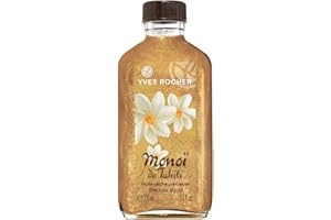 Yves Rocher, Monoi de Tahiti (100 ml):olio glitterato per il corpo dall'odore dei fiori di Tiaré, con componenti di origine vegetale
