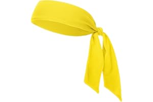 GOGO Bandana pour Hommes Bandeau de Sport Sweatband Tennis Headband Bandeaux de Fitness pour Tennis, Course, Gym et Sport