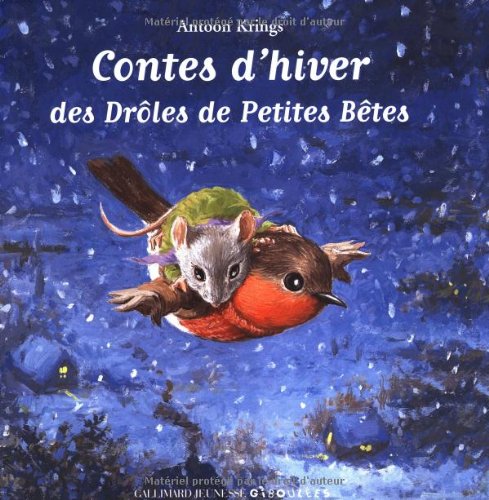 couverture de : Contes d'hiver des Dr&ocirc;les de petites b&ecirc;tes