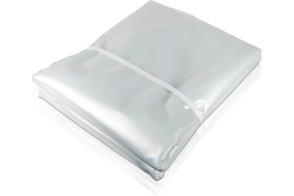 GRE MPROV730 - Tapis de Sol 110g/m² pour Piscine 730X375cm, Couleur Blanc