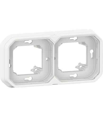Prise LEGRAND Plexo New 069639L - IP44/IP55, 16A 250V - Pour Pièces Humides, Avec Couvercle à Charnière