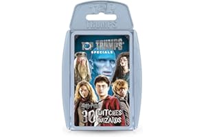 Top Trumps Harry Potter 30 Witches and Wizards Specials Card Game, play with Ron, Hermione, Dumbledore, Snape, Hagrid, Educational gifts for Boys and Girls Aged 6 plus