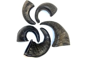 MALTBYS' STORES 1904 LIMITED Small Buffalo Horns x 20 Natural Dog Treats Chews