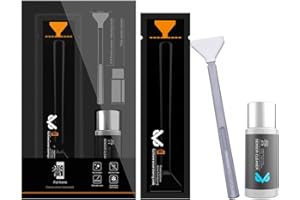 VSGO 12er-Pack Sensor Reinigungsset Kamera Sensor Reinigungs Kit mit 10 ml Sensor-Reinigungslösung Trockener CCD-CMOS-Reinigungsstäbchen mit Sensorreiniger für Nikon Sony Kamera